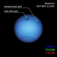 Hubble Image of Neptune's New Spot