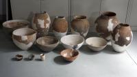 Group of Pottery Vessels