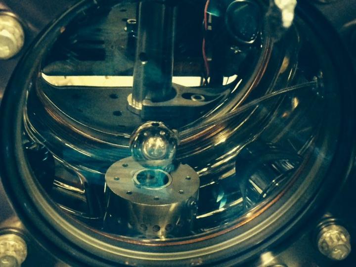 Vacuum Chamber and Aluminum Sphere