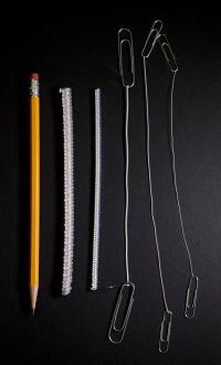 Various Sizes of Fishing-Line Artificial Muscles