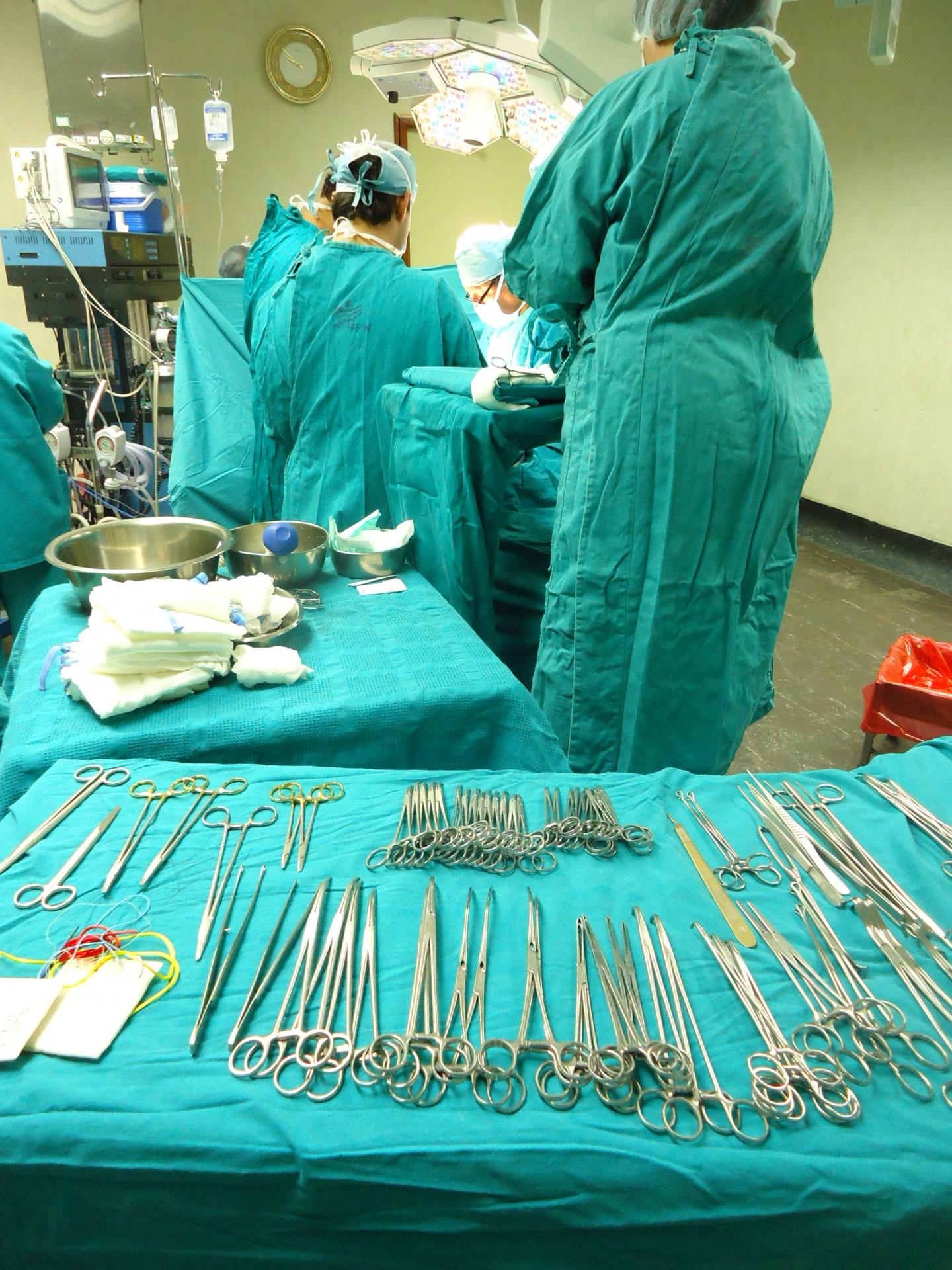 Surgical Team at National Cancer Institute of Peru
