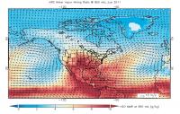 Hot Tropical Air Being Pumped Towards Texas and Oklahoma
