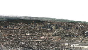 Reconstructed pointcloud of Montreal, QC, Canada.