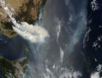 Smoke Plumes from Fires in Southeast Australia