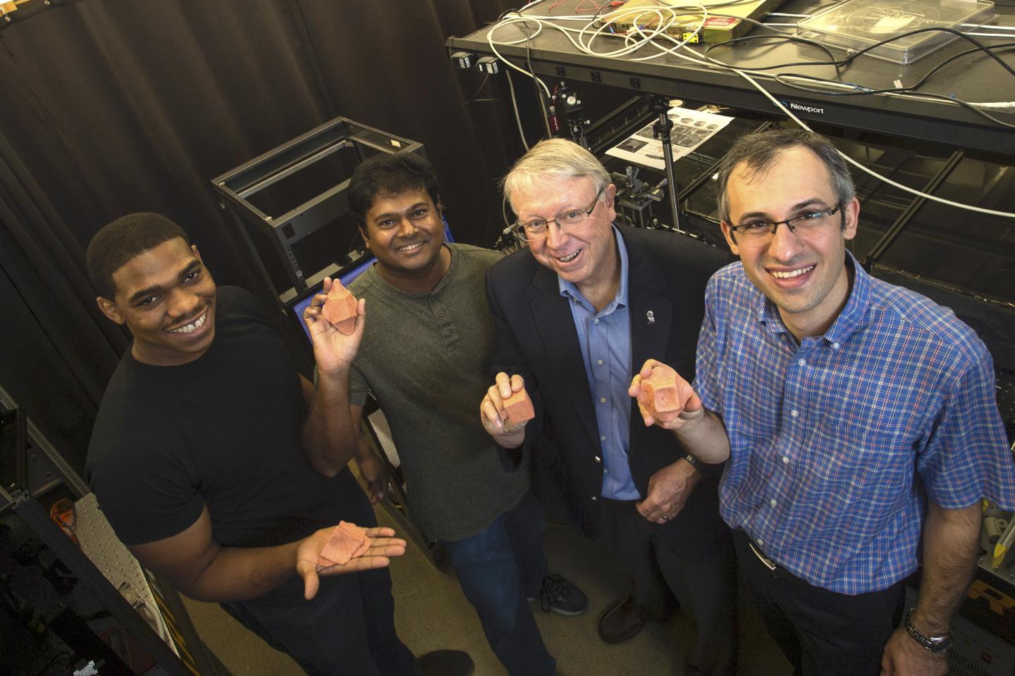 Olawale Lawal, Ramathasan Thevamaran, Edwin Thomas and Sadegh Yazdi, Rice University