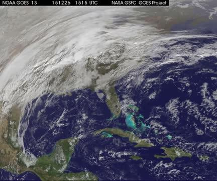 Satellite Animation Shows Powerful Storm in Central US