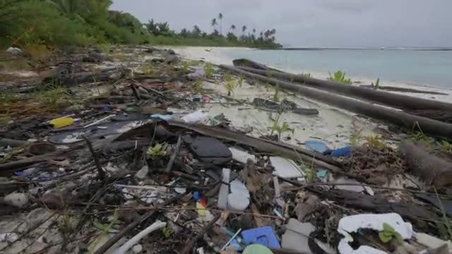 Video of Plastic Debris on Cocos (Keeling) Island