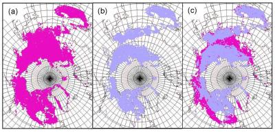 Estimated Arctic Permafrost Change over Time