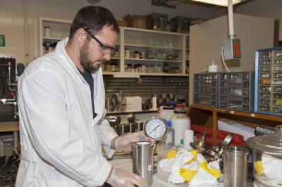 Pressure and Brine Laboratory Testing at the Center for Geologic Storage of CO2