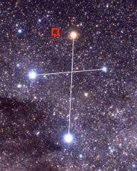 Red Dwarf near Southern Cross