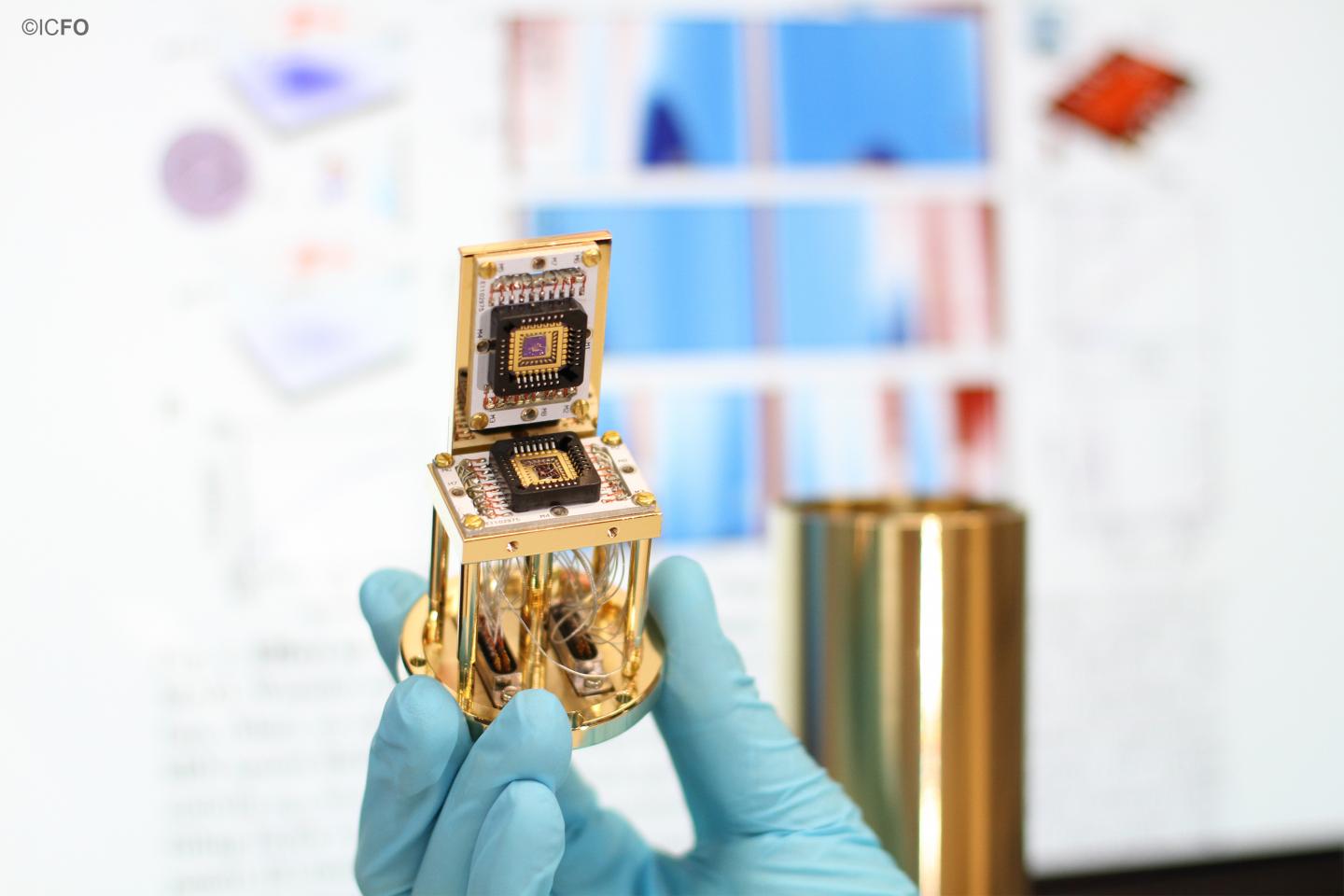 Close-Up of the Device