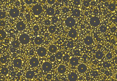 Nanoscale Crop Circles