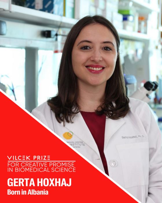 Gerta Hoxhaj - 2024 Vilcek Prize for Creative Promise in Biomedical Science