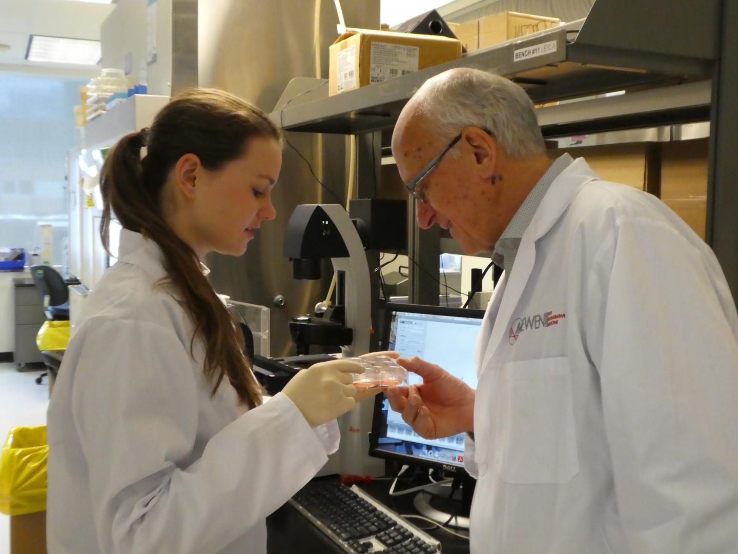 Dr. Stephanie Protze & Dr. Gordon Keller, University Health Network 