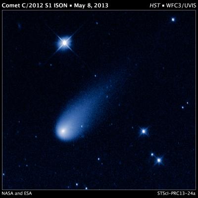 Comet ISON Seen by Hubble