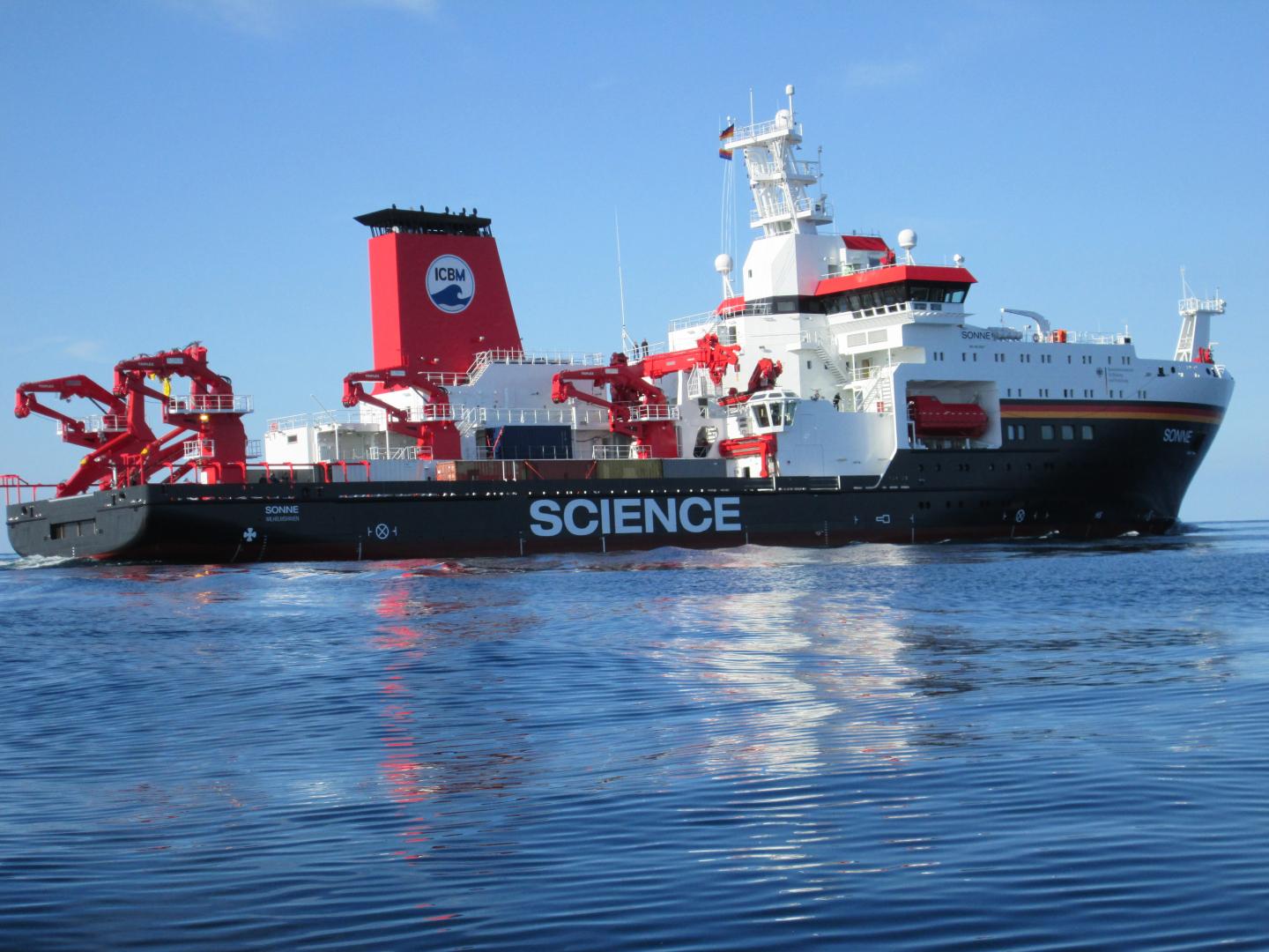 The German Eesearch Vessel Sonne
