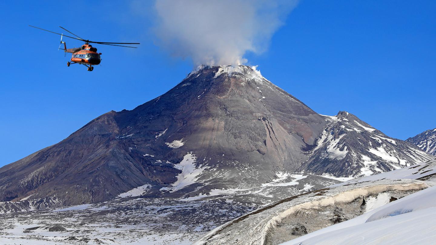 Bezymianny Volcano