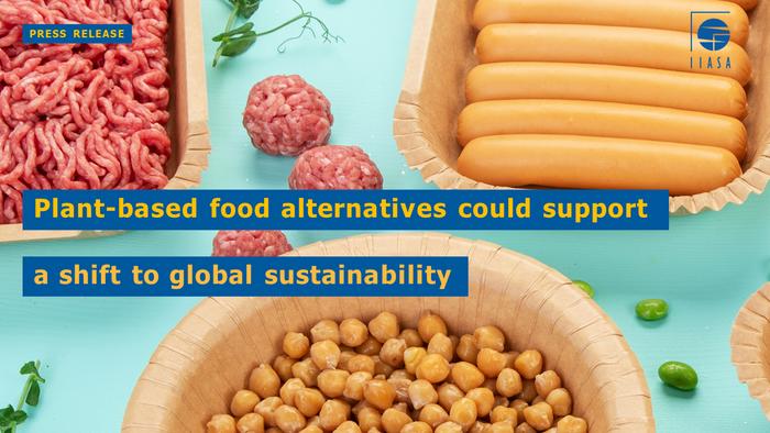 Plant-based food alternatives could support a shift to global sustainability