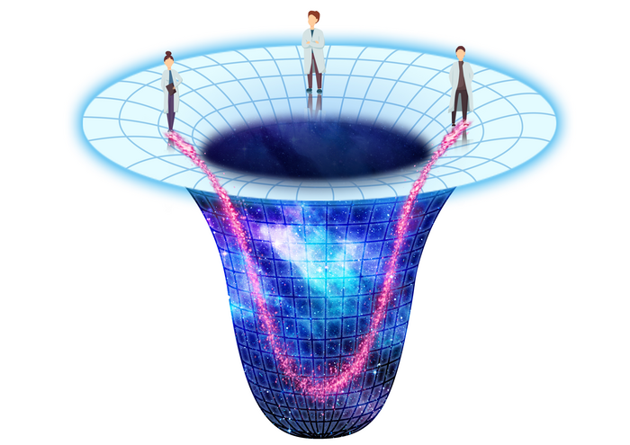 Holographic principle for three-dimensional de Sitter space