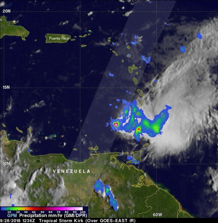 GPM Image of Kirk