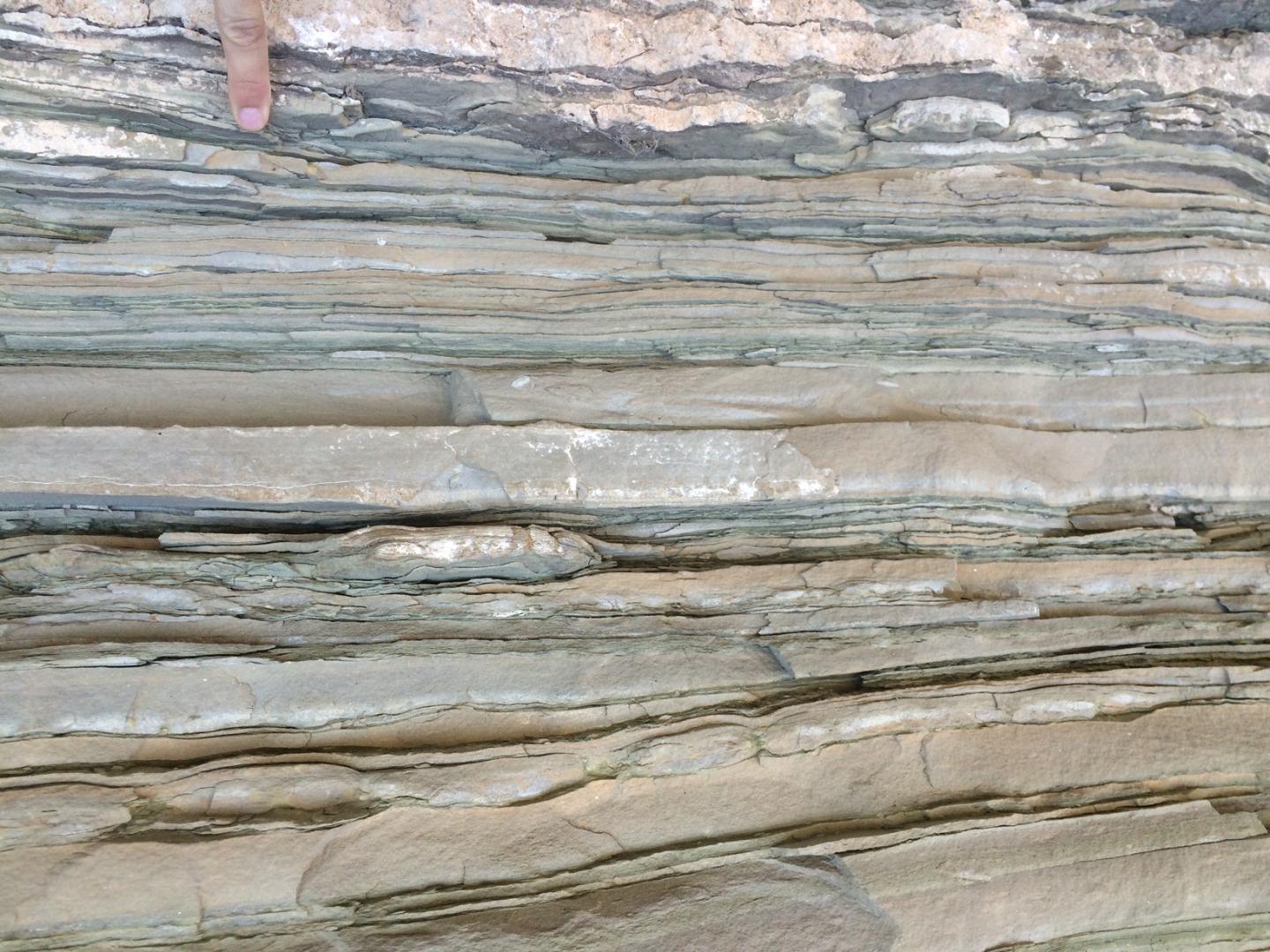 Sedimentary Rock Layers IMAGE EurekAlert Science News Releases