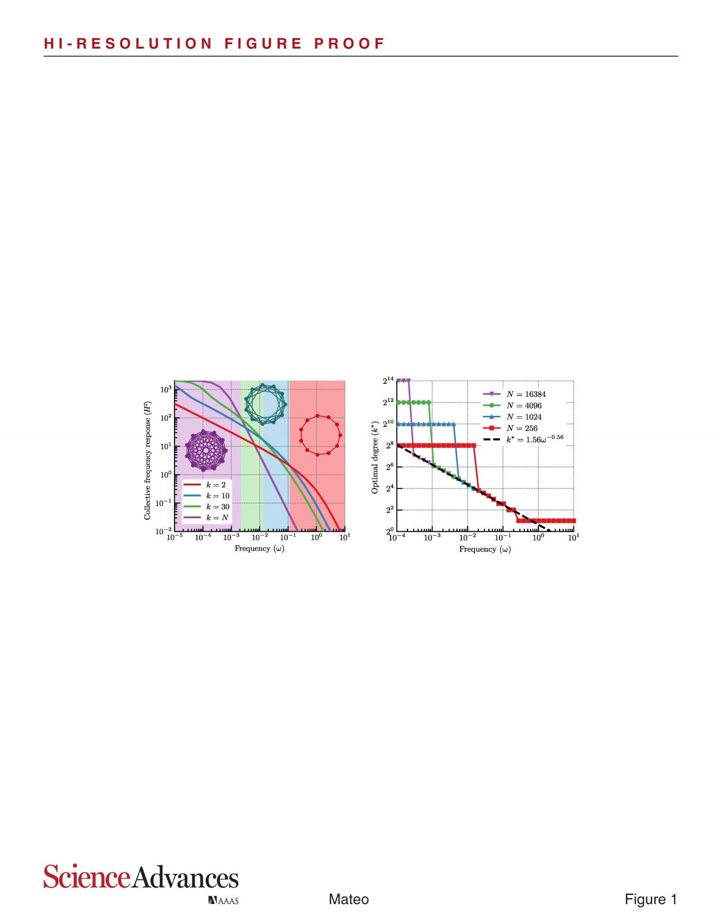 Collective Frequency Response For A Ring Network