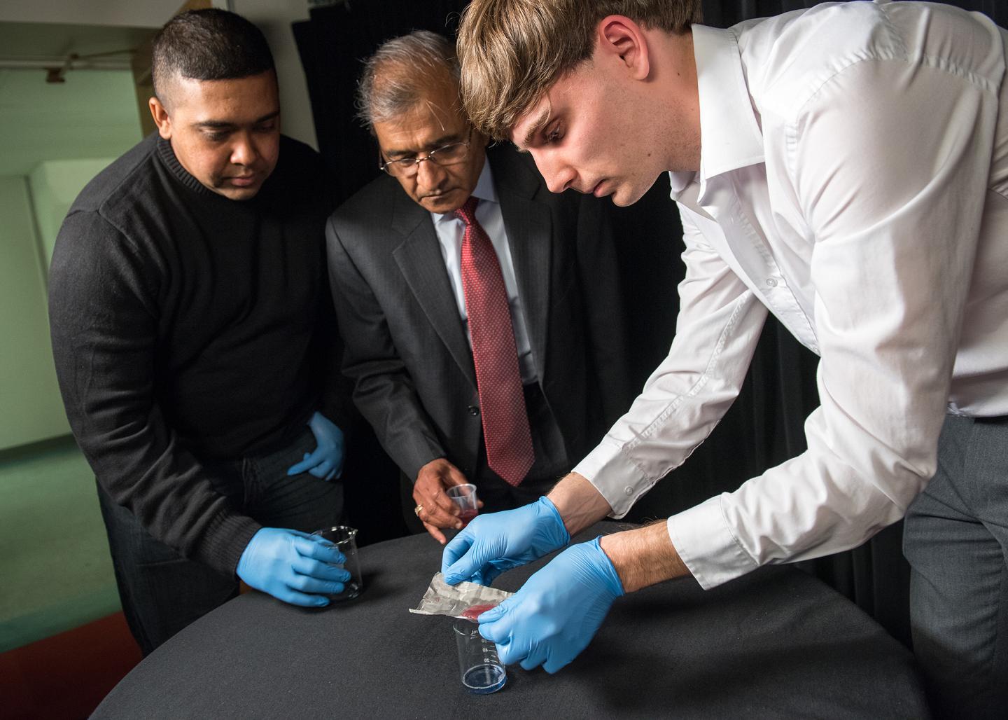 Bharat Bhushan, Dave Maharaj and Philip Brown, The Ohio State University