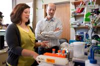 Michaelanne Munoz and Paul Slesinger, Clayton Foundation Laboratories for Peptide Biology