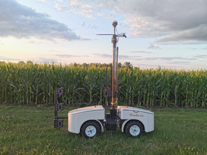 Wheeled Robot to Boost Plant Breeding Efforts