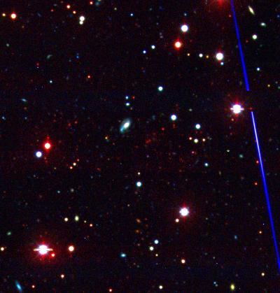 Optical Photo of Galaxy Cluster