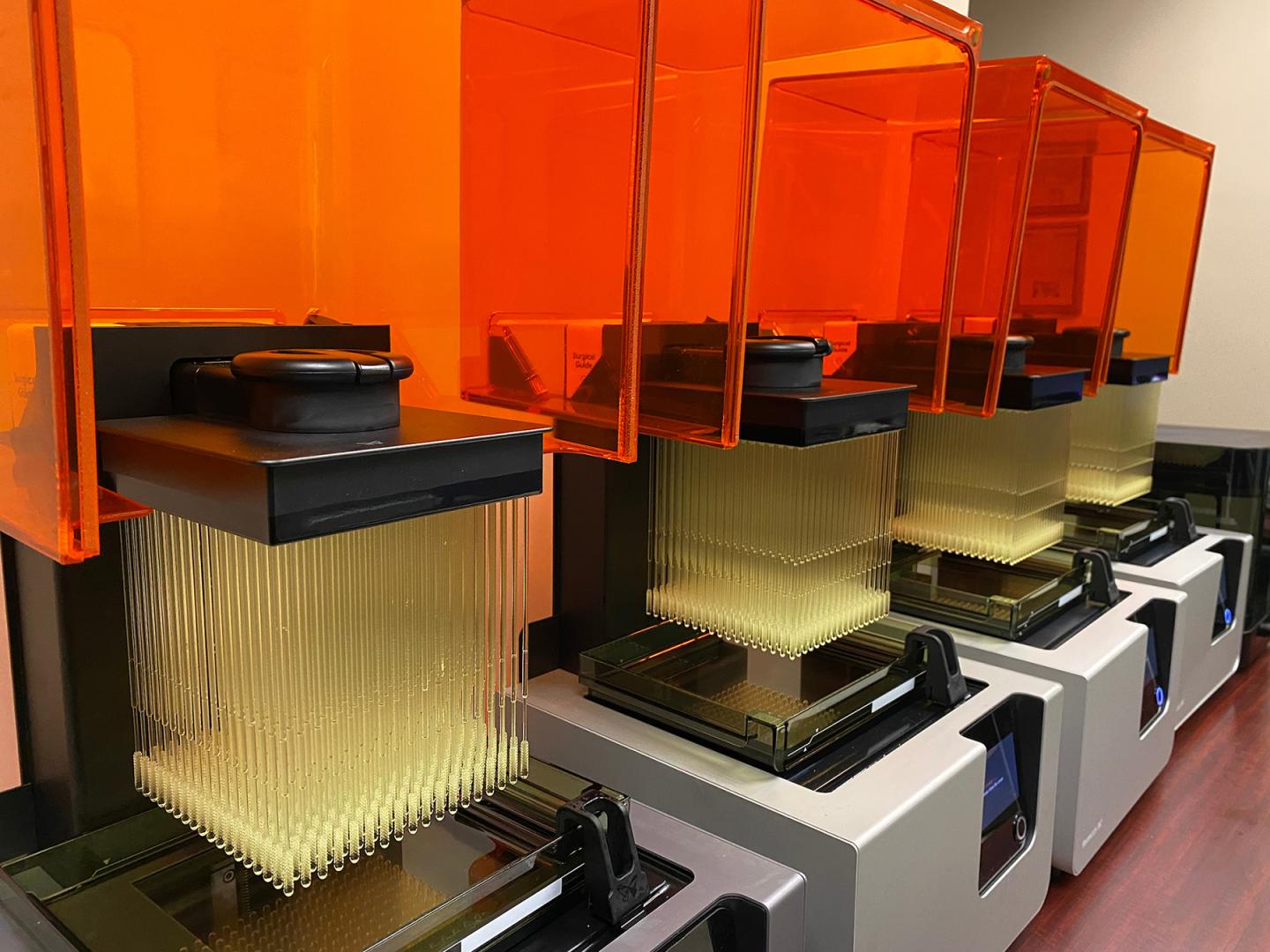 3D printed nasal swabs