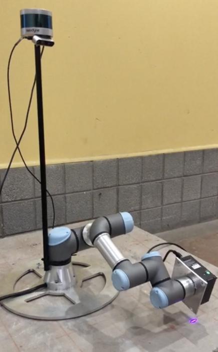 Multi-scale approach for robotic crack measurement in concrete structures