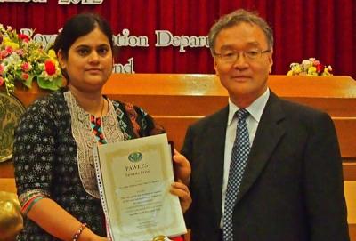 Dr. Abha Mishra and Tai-cheol Kim, Asian Institute of Technology and PAWEES  
