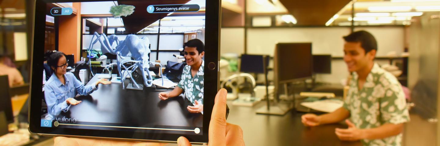 Larger than Life: Augmented Ants