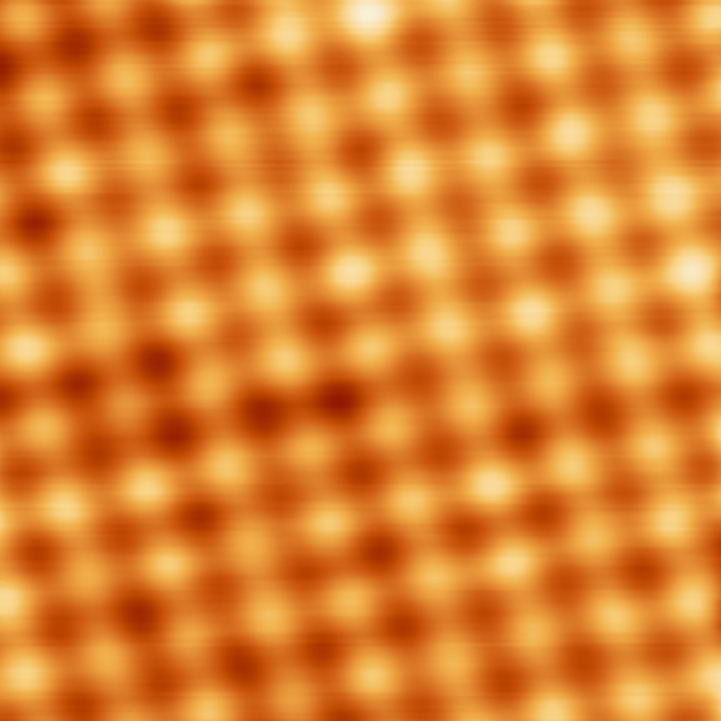 Image acquired by scanning tunneling microscopy (STM)