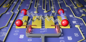 A superconducting silicon chip is used as an untrusted relay server for secure quantum communication.