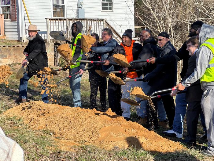 Participants broke ground on SEEED's latest project site. Credit: ORNL, U.S. Dept. of Energy