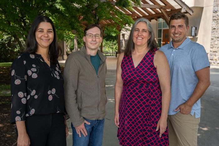 (From left) Willandia Chaves Didier, Michael Sorice, Holly Kindsvater, and Craig Ramseyer.