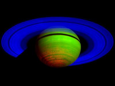 Heat Emitted from Saturn