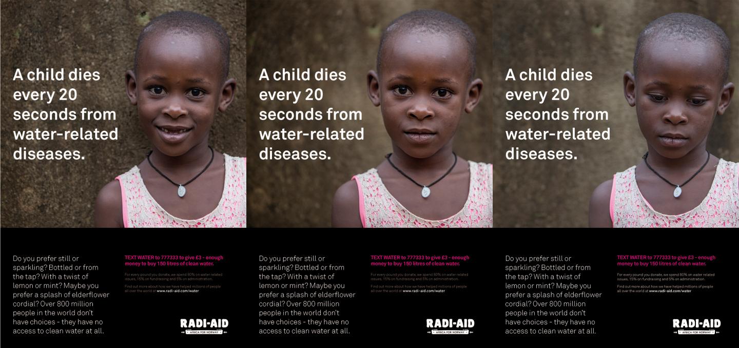 RADI-AID Mock Aid Campaign Adverts