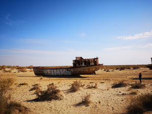 Water-scarce Central Asia