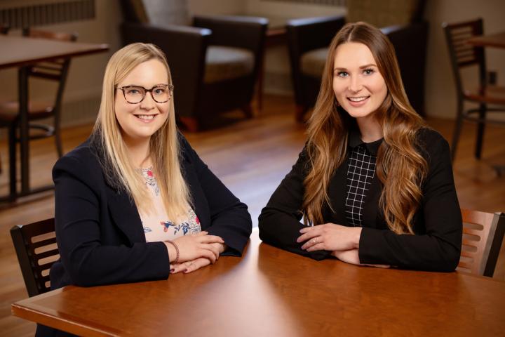Professor Anna E. Arthur and then-Research Fellow Sylvia L. Crowder