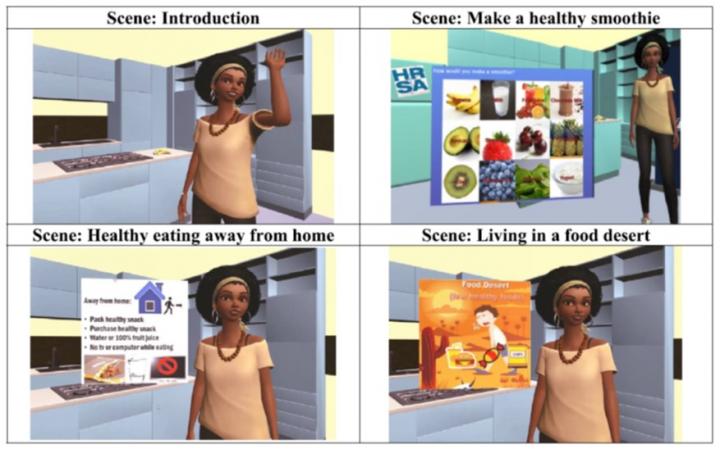 Virtual reality avatar-based coaching shows promise to increase access to nutrition education to children at risk for obesity