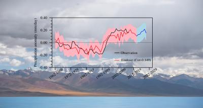 Ensemble-mean forecast anomalies averaged over forecast years 2-9 for summer precipitation 