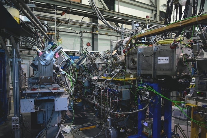 IRIS spectroscopy station in TRIUMF’s ISAC-II facility