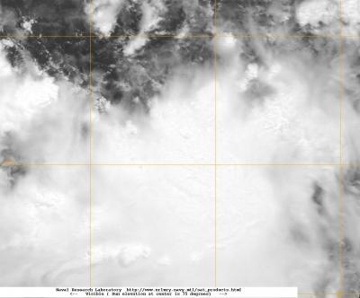 NASA Image of Tropical Depression Doksuri
