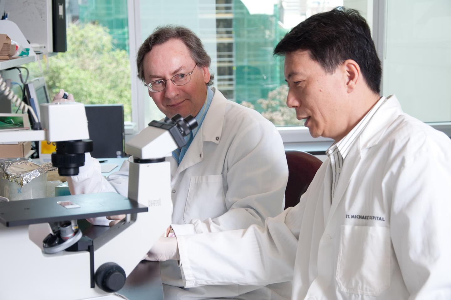 Gerald Prud'homme and Qinghua Wang, St. Michael's Hospital