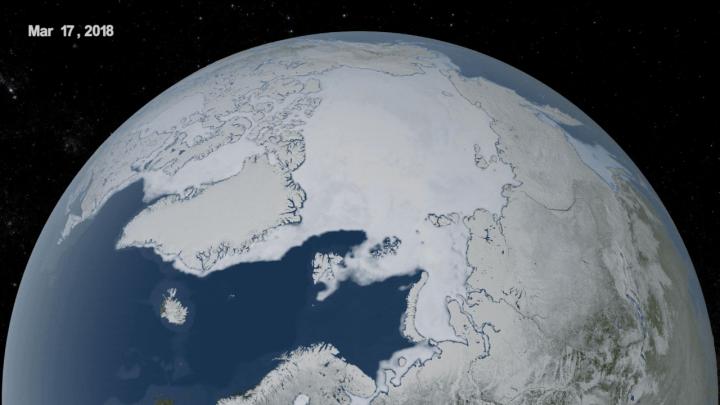 2018 Arctic Summertime Sea Ice Minimum Extent Tied for Sixth Lowest on Record