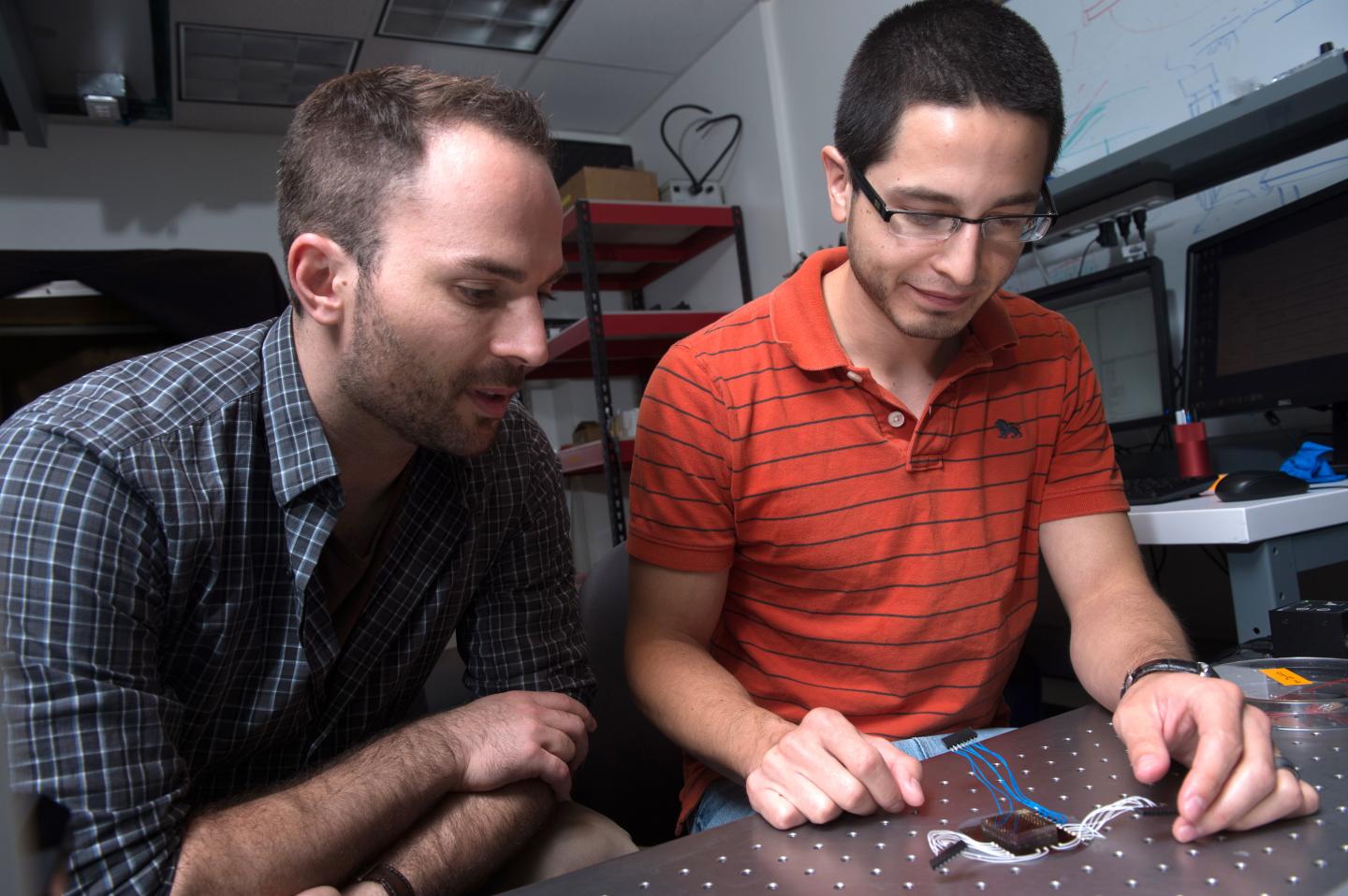 Jacob Robinson and Daniel Gonzales, 	Rice University