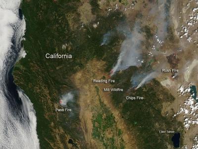 Fires Continue in California